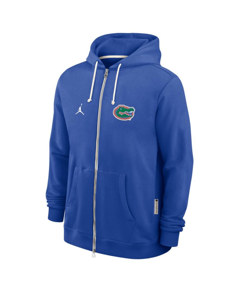 Men's Royal Florida Gators 2025 Sideline Performance Full-Zip Hoodie