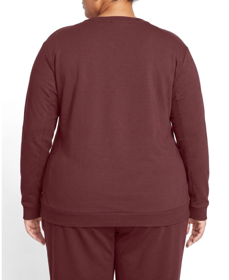 Plus Size Meridien Zip Sweatshirt