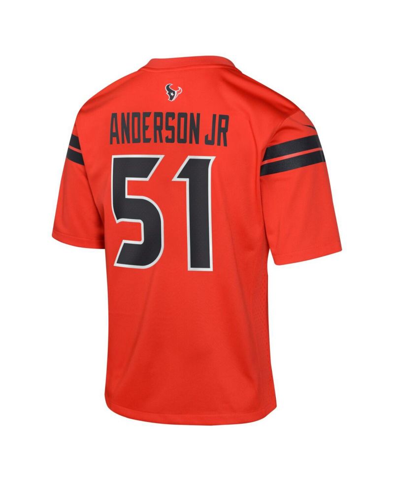 Big Boys and Girls Will Anderson Jr. Houston Texans Alternate Game Jersey