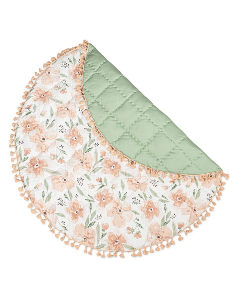 Baby Girls Parker Floral Quilted Playmat