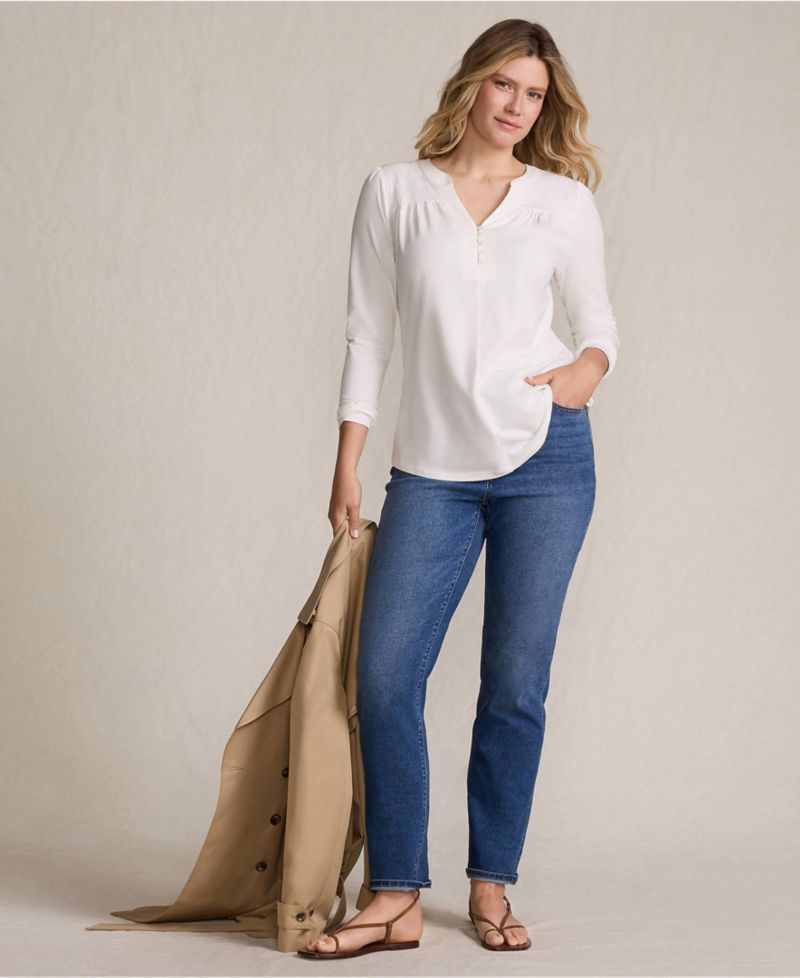 Women's Recover High Rise Straight Leg Jeans