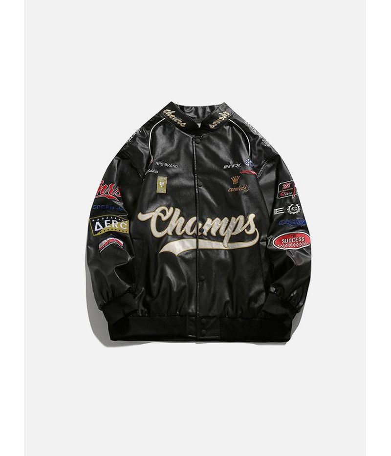 Men's Champs Racing Button-Up Jacket