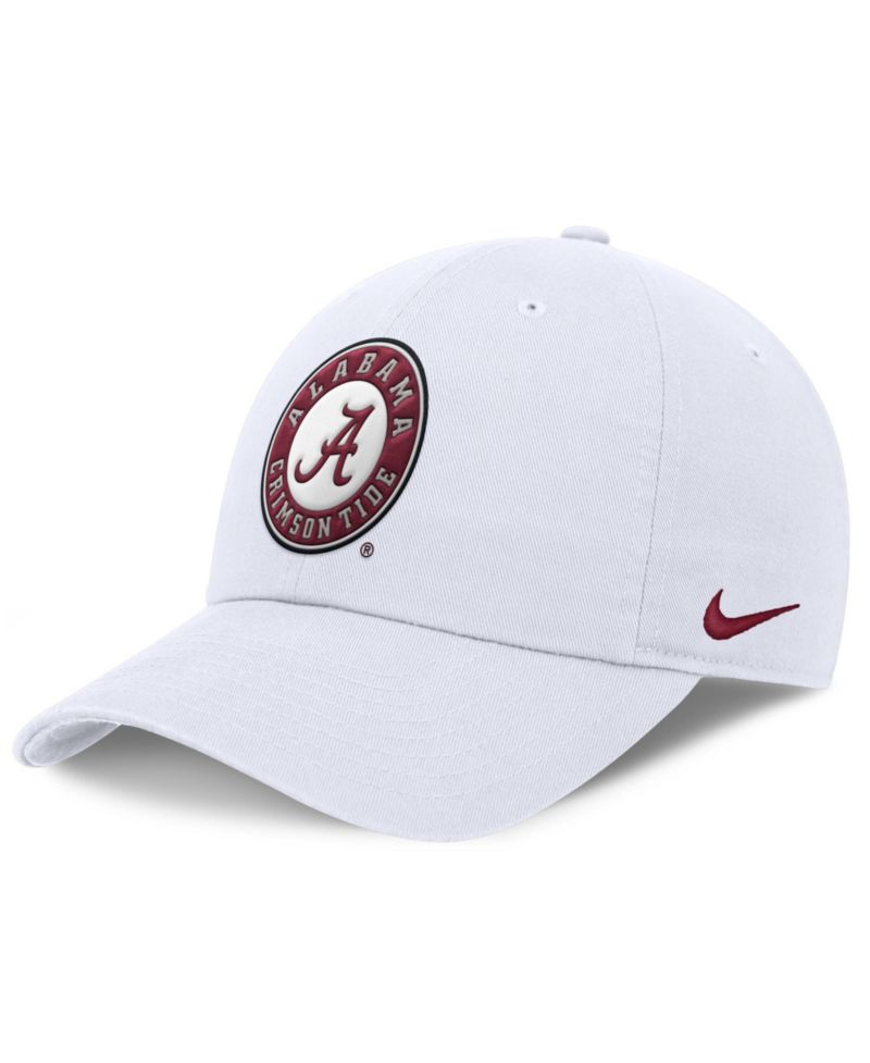 Men's White Alabama Crimson Tide Club Dri-FIT Adjustable Hat