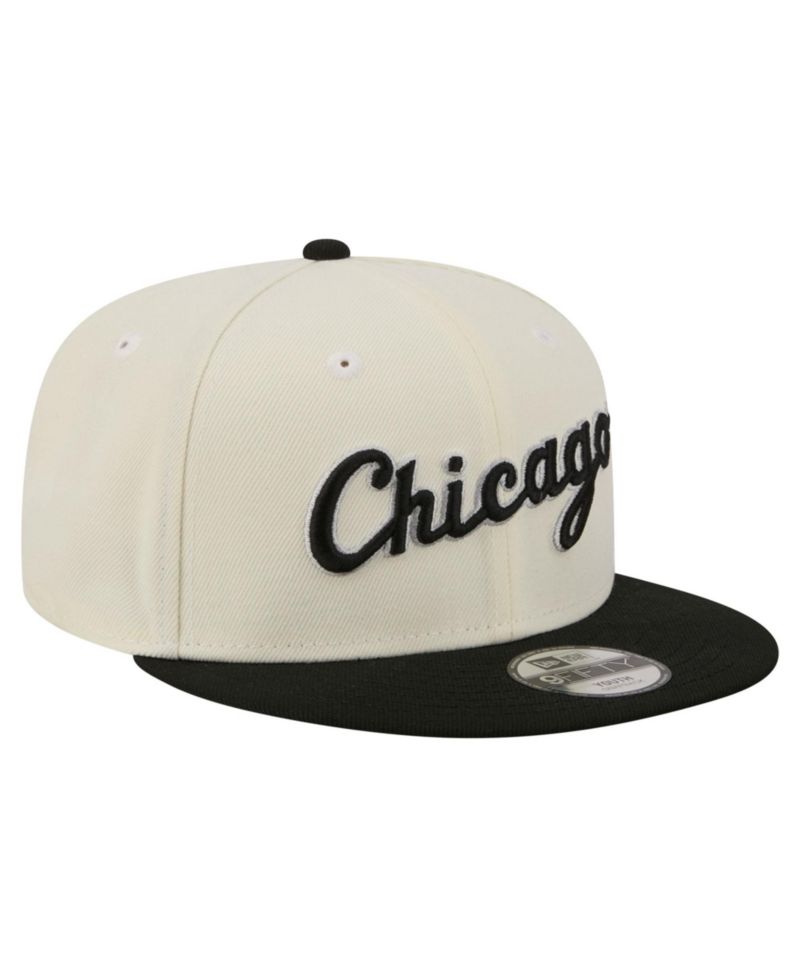Big Boys and Girls White Chicago White Sox Two-Tone 9FIFTY Snapback Hat