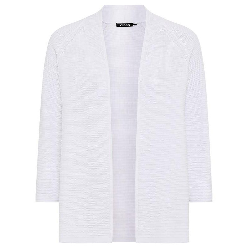 Women's Rib Knit Open Front Cardigan
