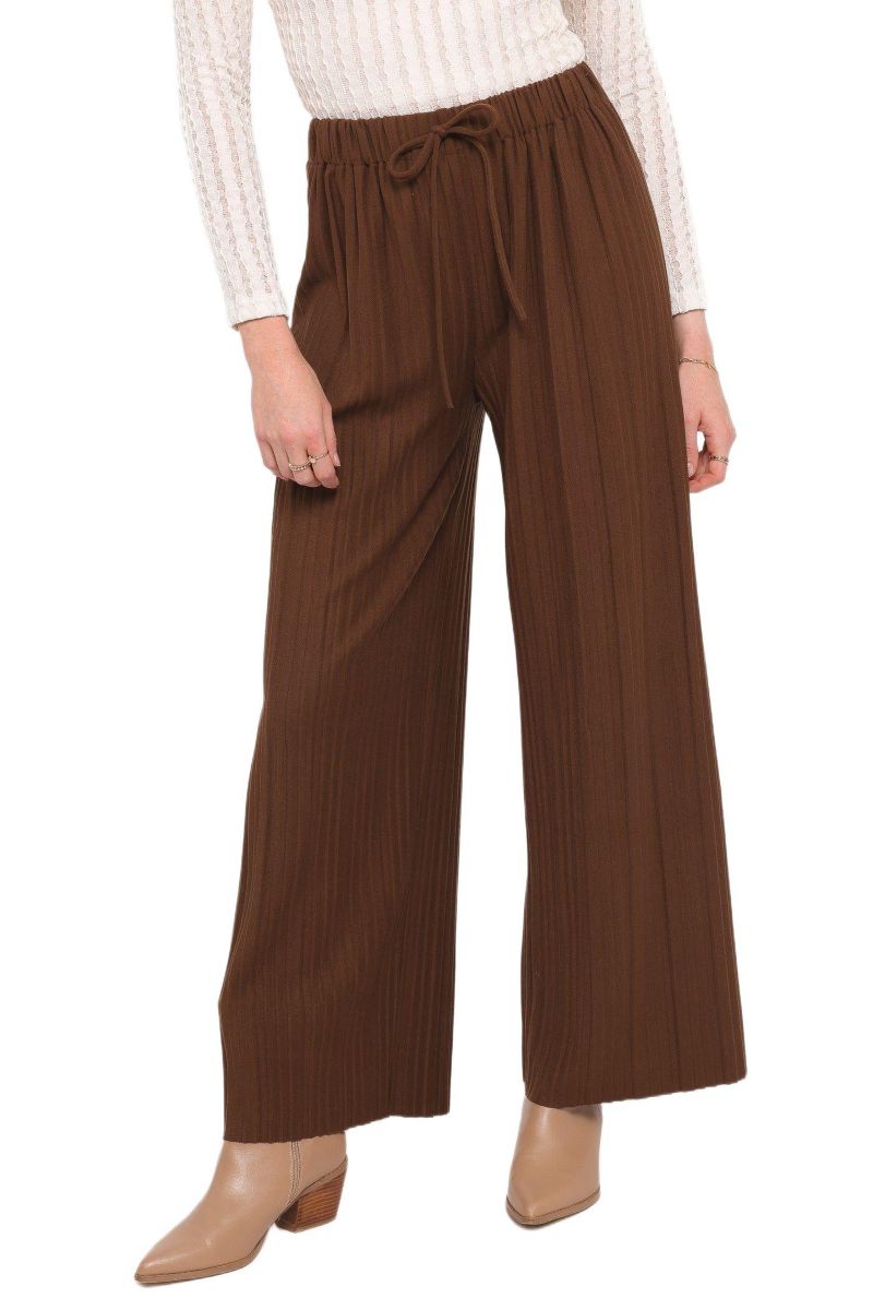 Women's Davis Pleated Knit Pant