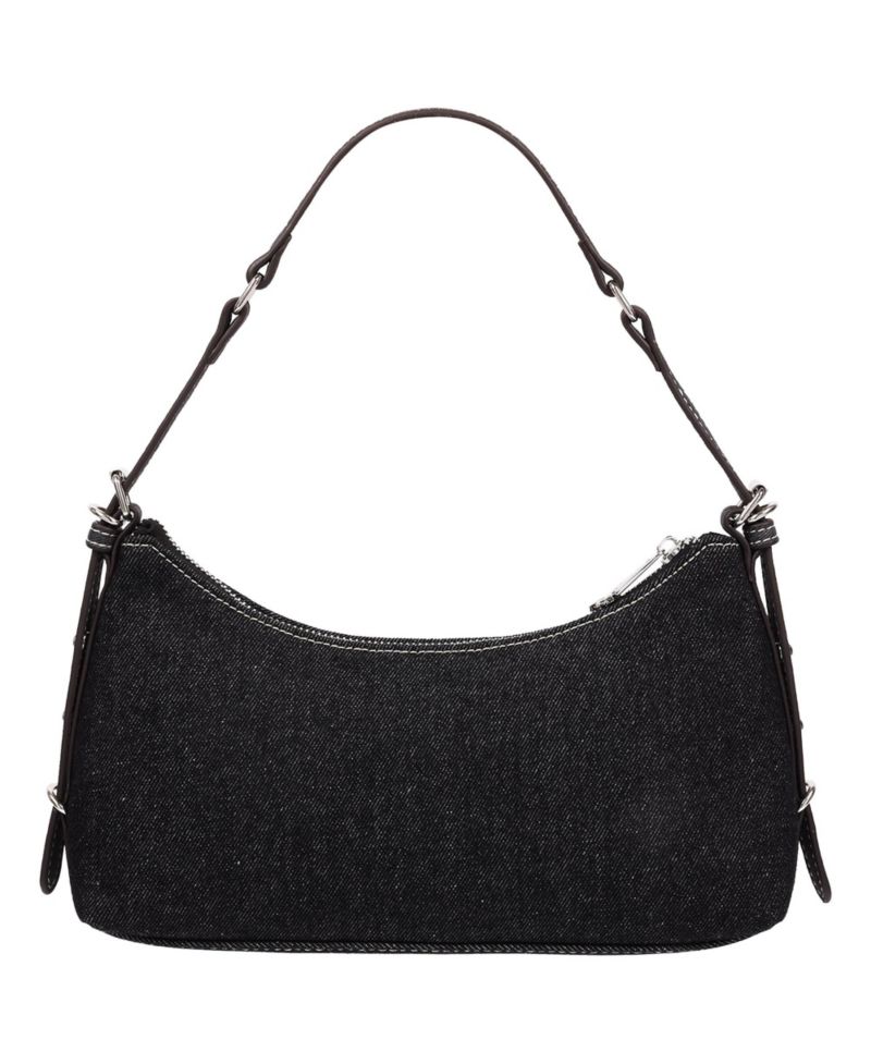Women's Triple Straps Denim Shoulder Bag