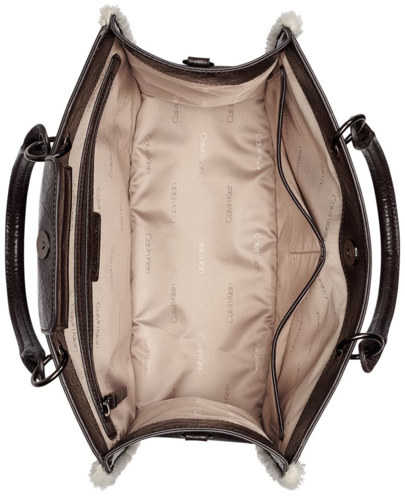 Kieran Medium Sherpa Tote Handbag