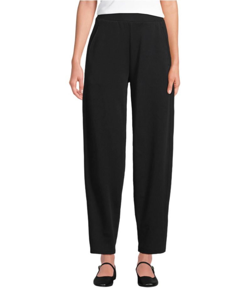 Women's Tall Sport Knit High Rise Barrel Ankle Pants