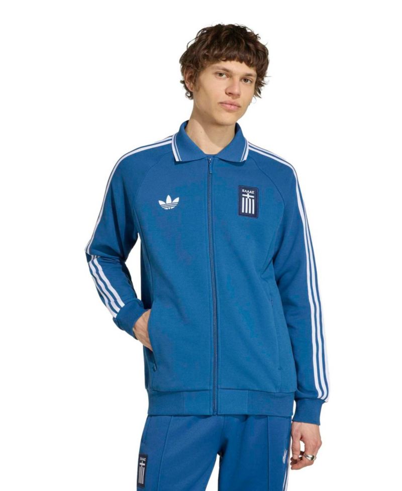 Men's Blue Greece National Team 2026 Full-Zip Anthem Jacket