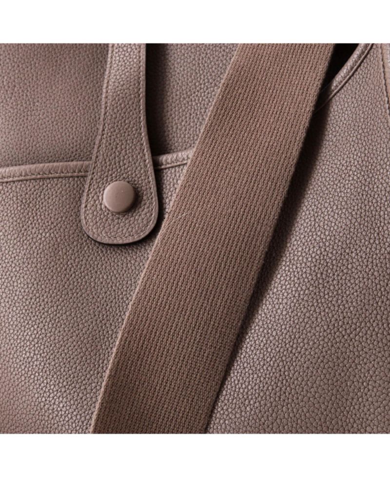 HERM&Eacute;S Evelyne Leather Large Crossbody Shoulder Bag