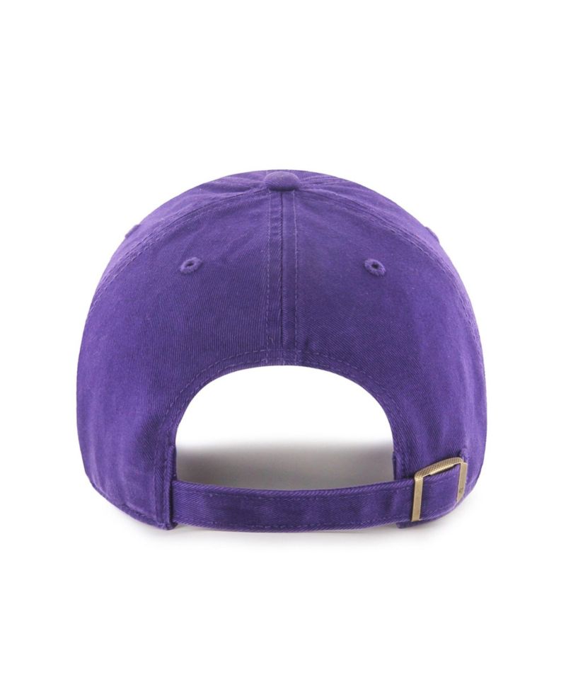Men's '47 Purple Kansas State Wildcats Americana Heritage Clean Up Adjustable Hat