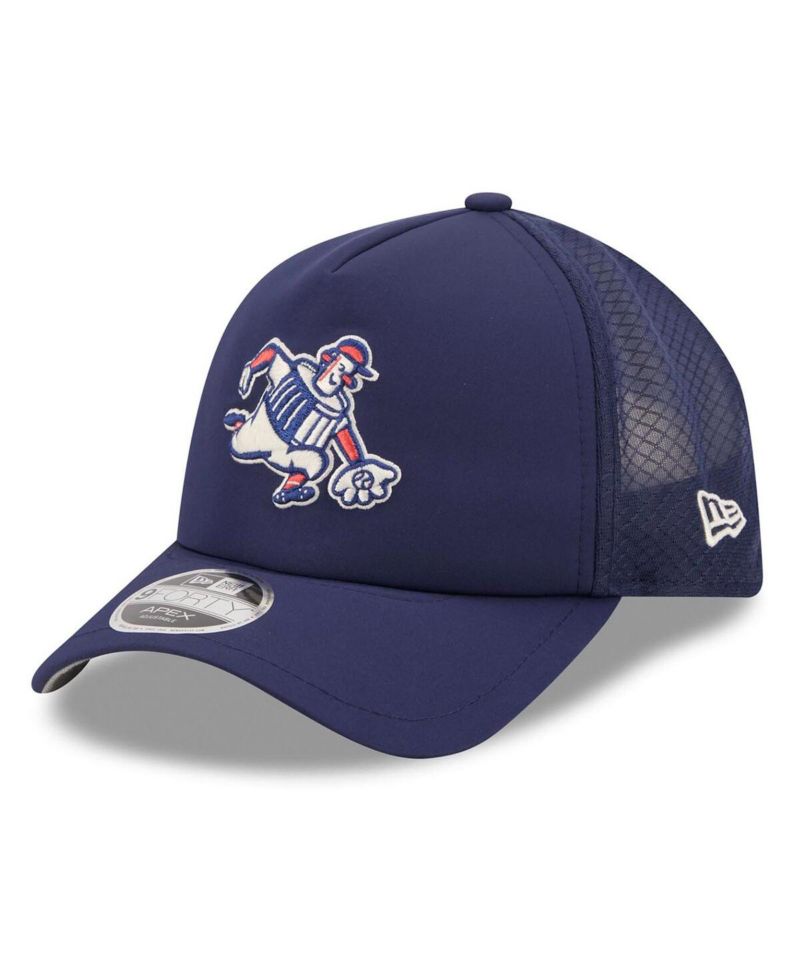 Men's Navy Milwaukee Brewers 2026 City Connect Apex 9FORTY Adjustable Hat