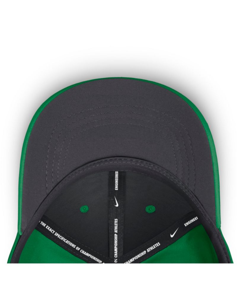 Men's Green Oregon Ducks Gameday Aerobill Swooshflex Dri-FIT Hat
