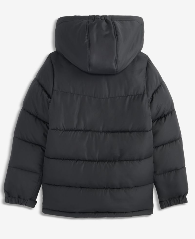 Boys' XS-XL Hooded Heavyweight Puffer Jacket