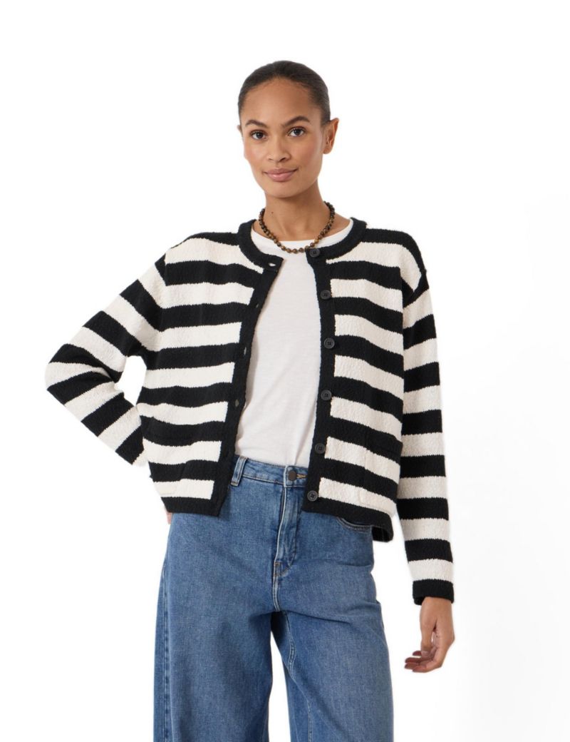 Women's Tess Textured Cotton Blend Cardigan