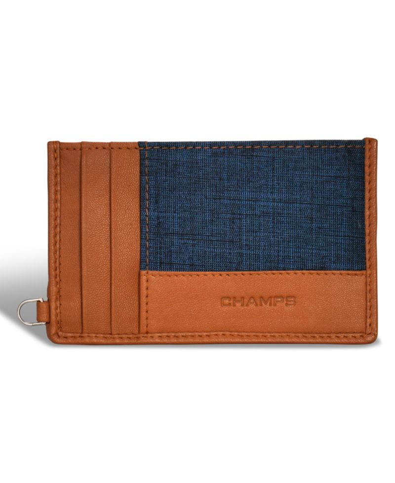 Men's Denim Collection Leather Slim Cardholder