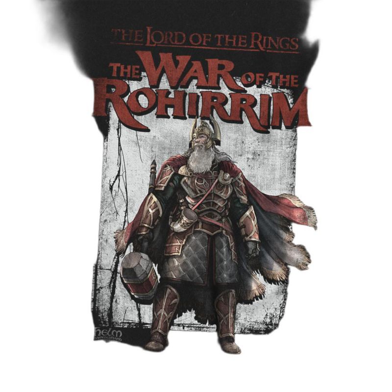 Men's War Of The Rohirrim Helm Hammerhand Band T-Shirt
