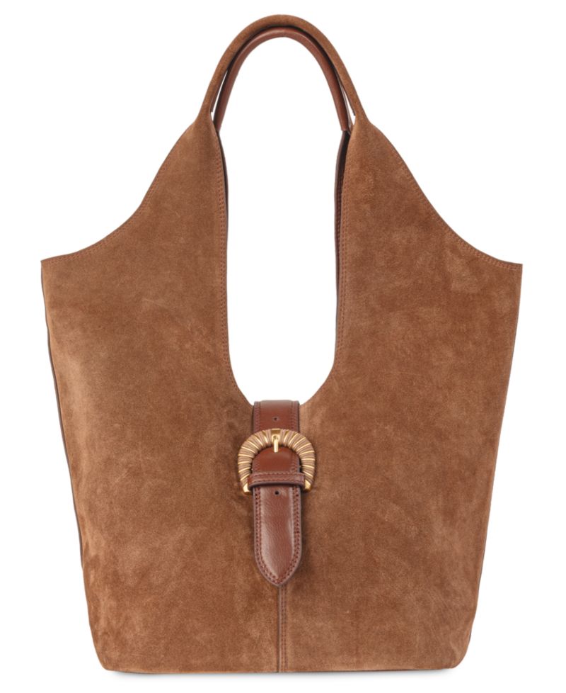 Lucy Buckle Medium Tote Handbag