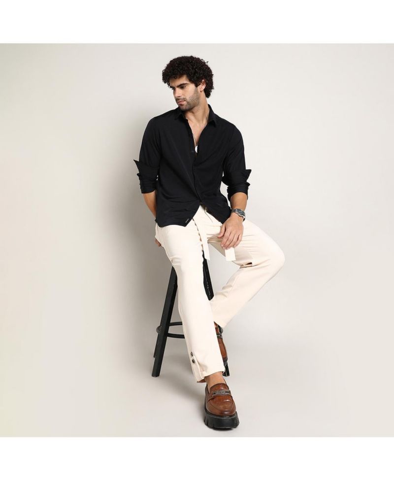 Men's Onyx Black Everyday Solid Shirt