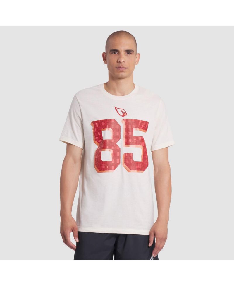 Men's Trey McBride Natural Arizona Cardinals 2025 Rivalries Collection Player Name & Number T-Shirt