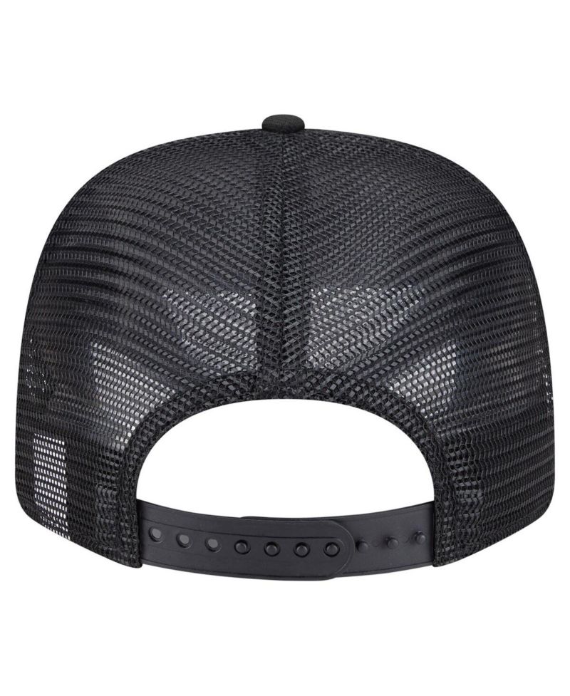 Men's Black Miami Marlins Flag 9SEVENTY COOLERA Stretch-Snap Hat