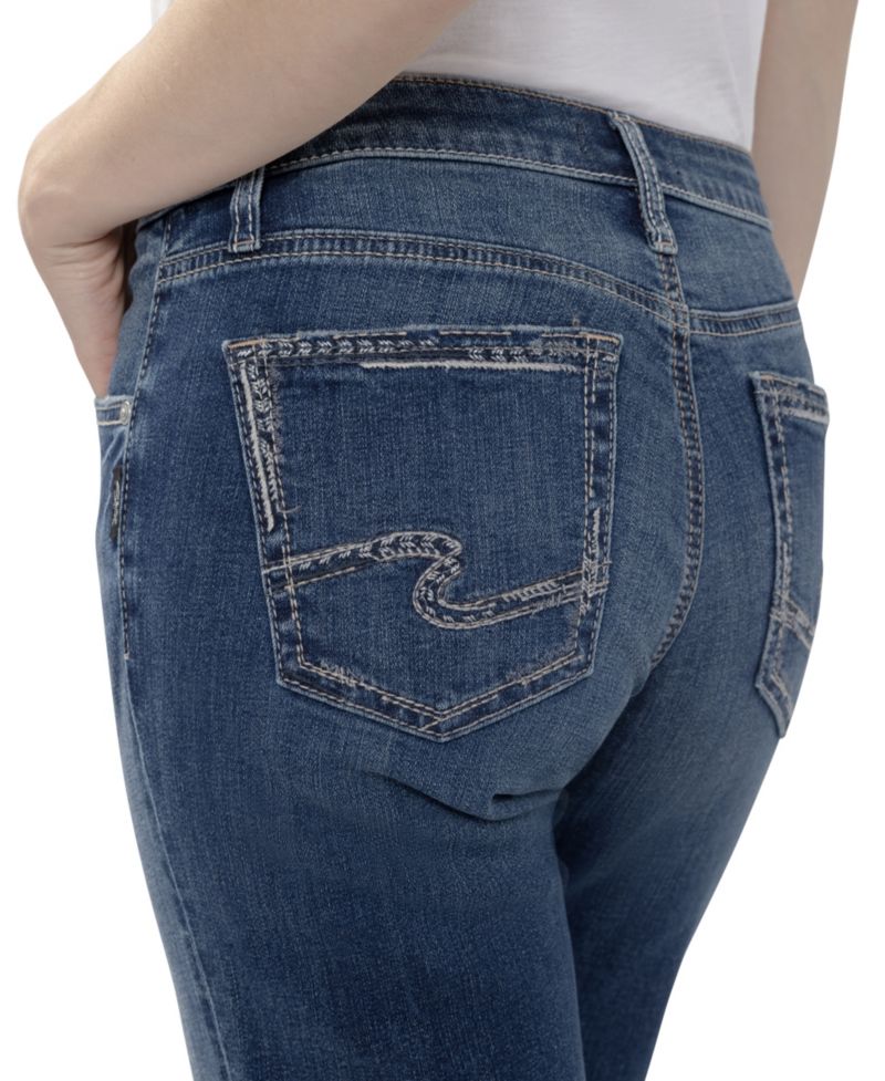 Women's Chelsea Straight Low-Rise Jeans
