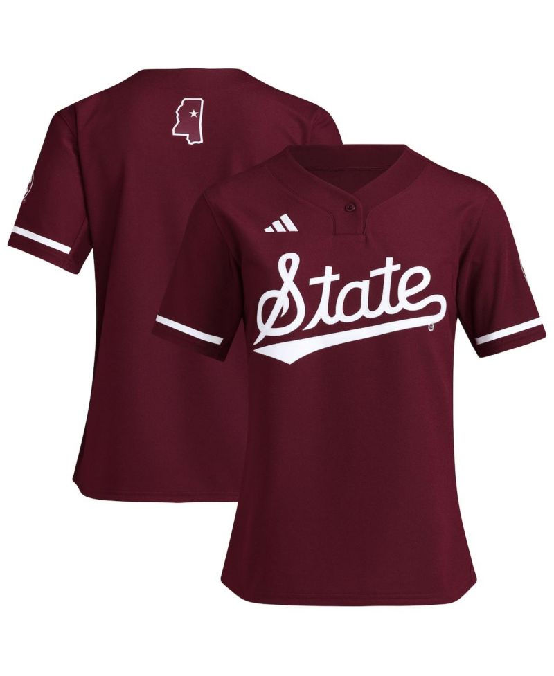 Women's Maroon Mississippi State Bulldogs Replica Softball Jersey