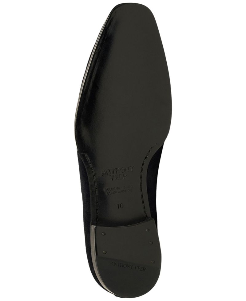 Men's Napoli Suede Penny Tassel Loafers