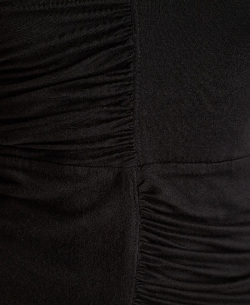 Women's Ruched Sleeveless Bodycon Dress