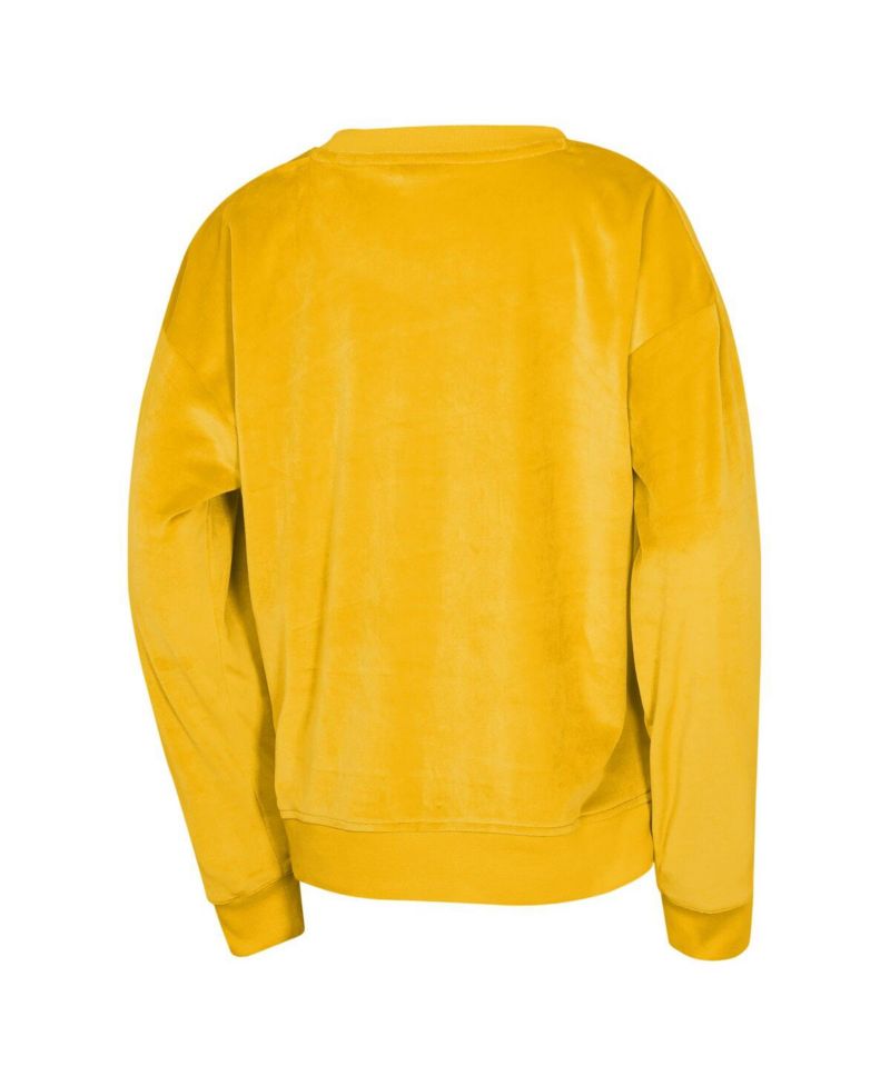 Big Boys and Girls Gold Los Angeles Lakers Step Back Sweatshirt