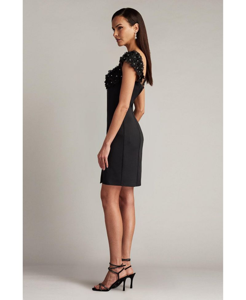 Women's Sone Floral Embellished Mini Dress
