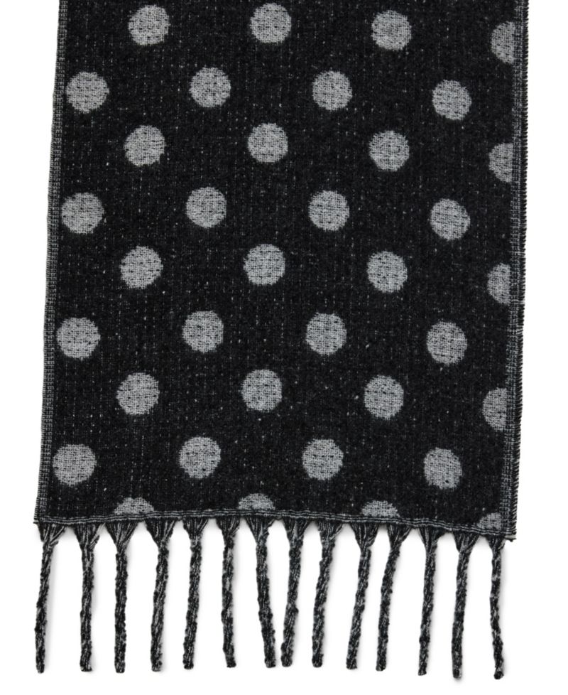 Whimsical Polka Dot Lofty Scarf