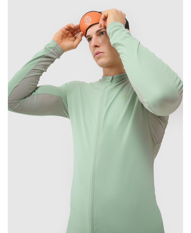 Men's Quick-Drying Slim Fit Cycling Longsleeve T-Shirt