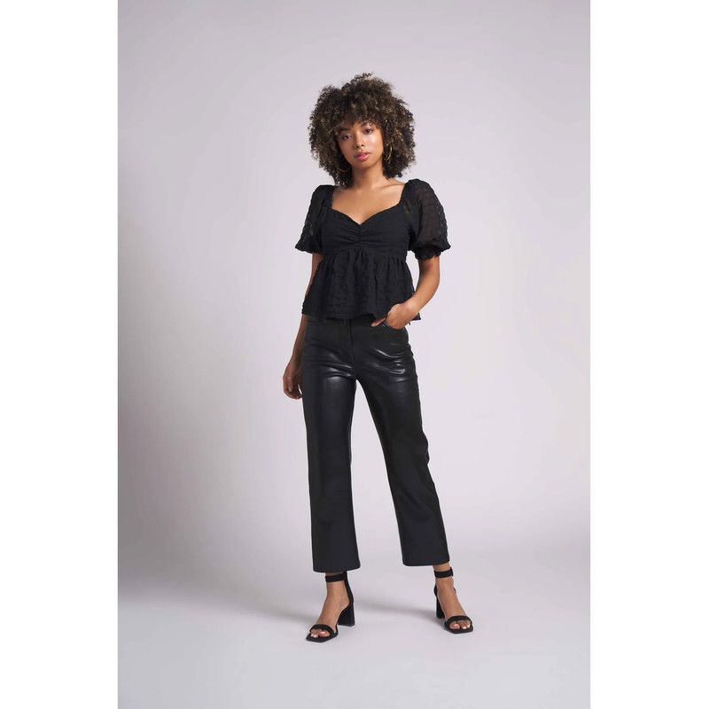Women's Dani Sweetheart neck ruffled Top
