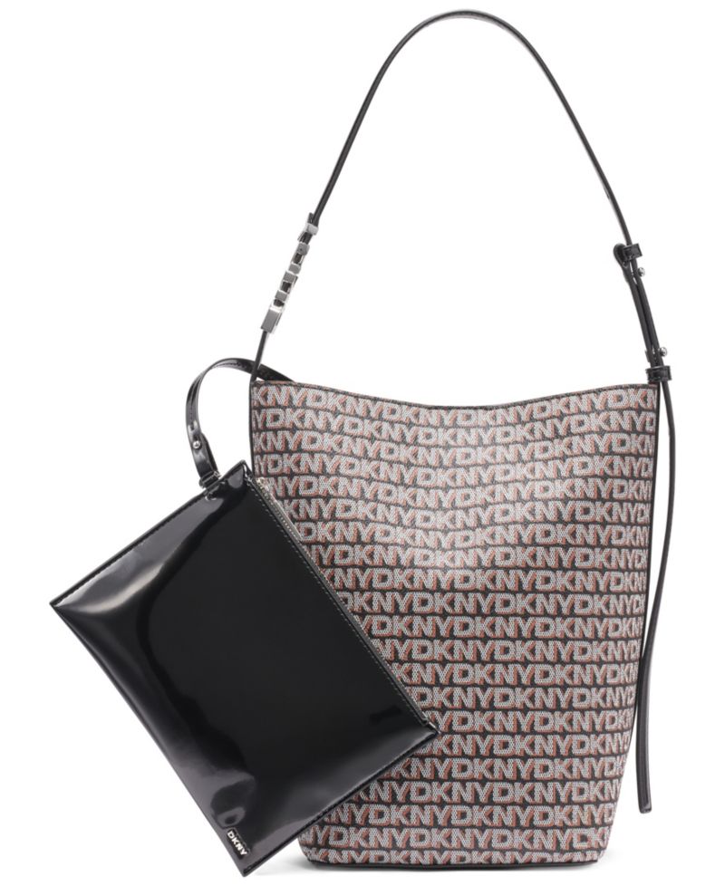 Avril Small Logo Bucket Bag