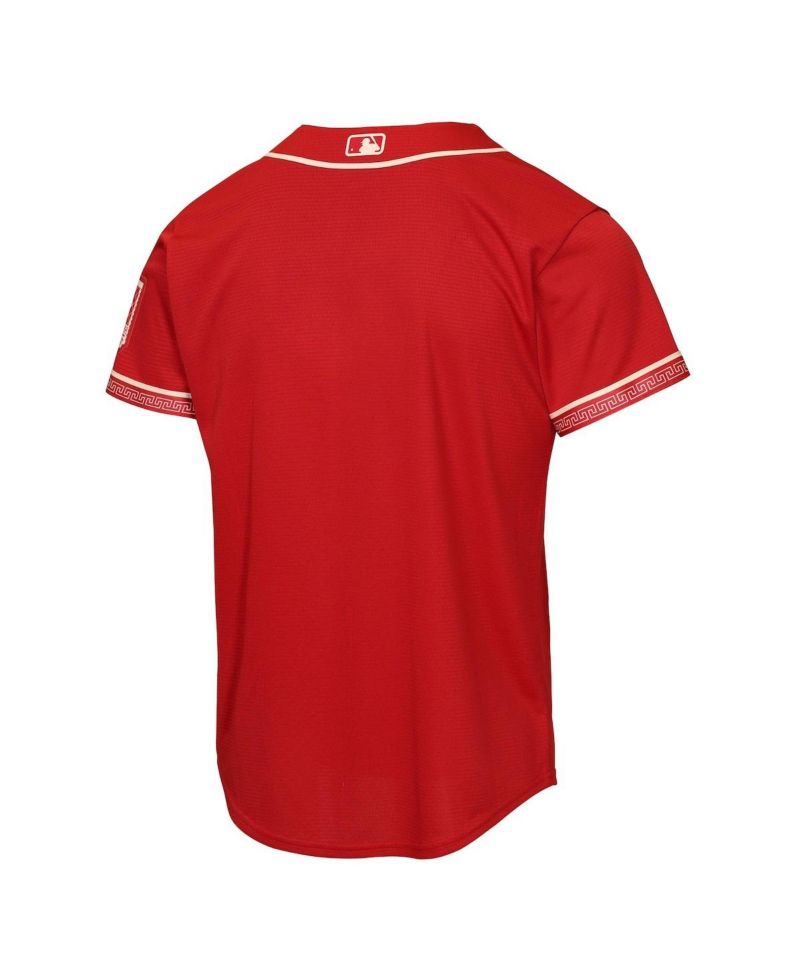 Big Boys and Girls Red Texas Rangers 2026 City Connect Stadium Jersey