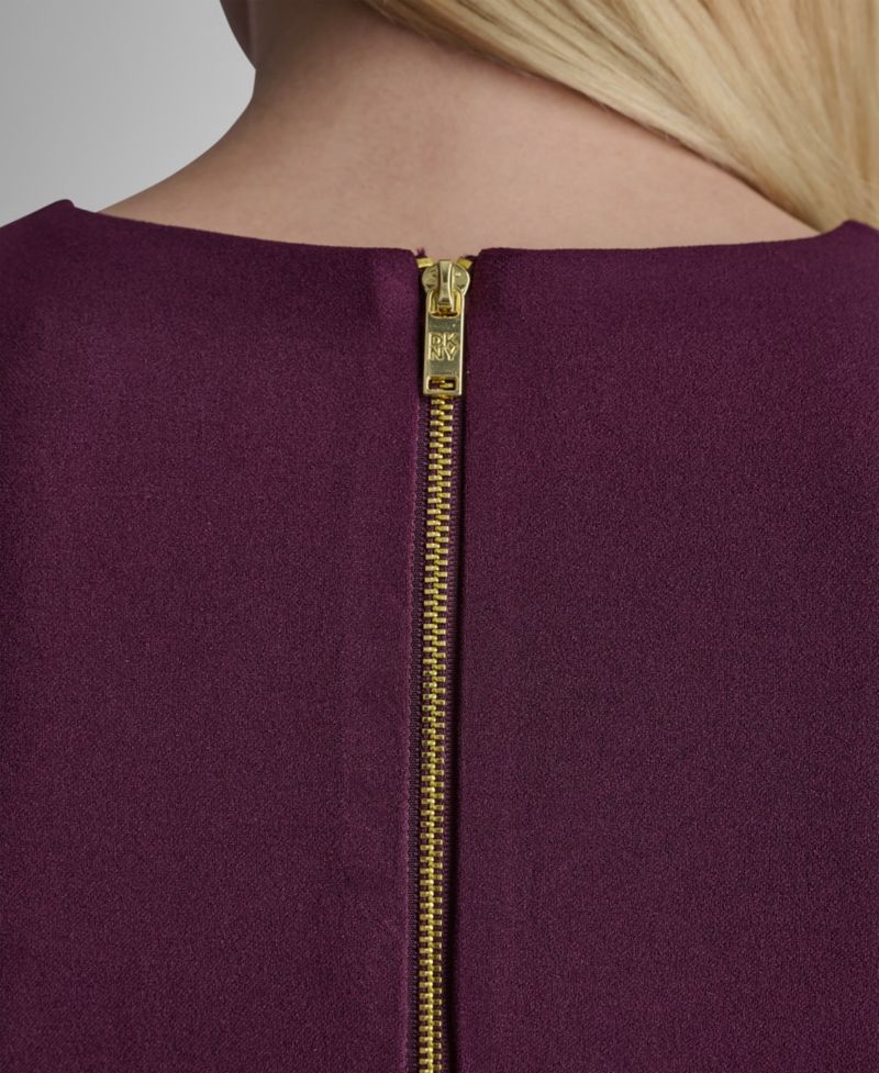Women's Tulip-Sleeve Fit and Flare Dress