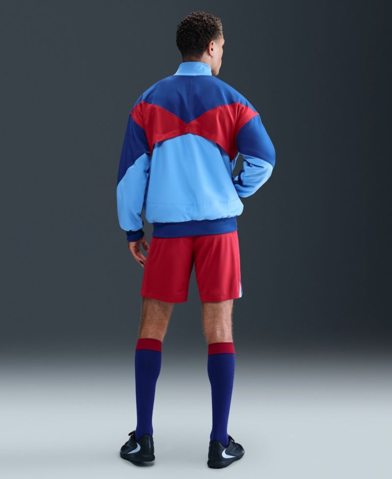 Men's Blue Barcelona Special Edition Strike Anthem Full-Zip Dri-FIT Jacket