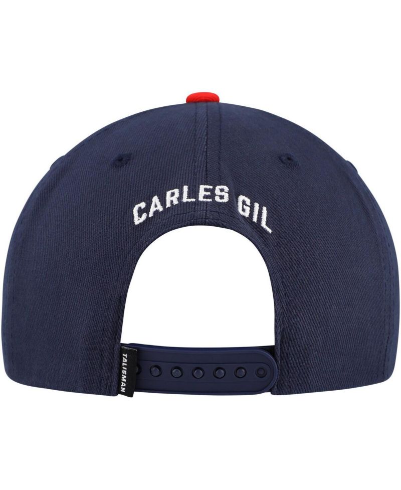 Men's and Women's Navy New England Revolution Player Adjustable Hat