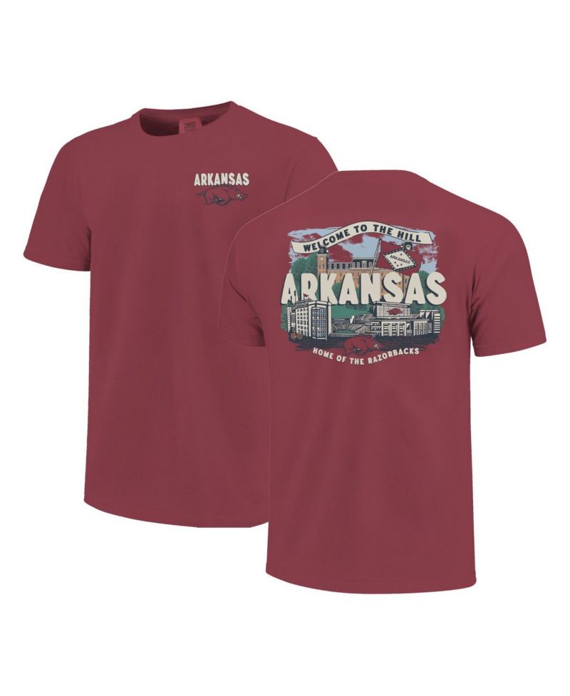 Big Boys and Girls Cardinal Arkansas Razorbacks Local Campus Scene T-Shirt