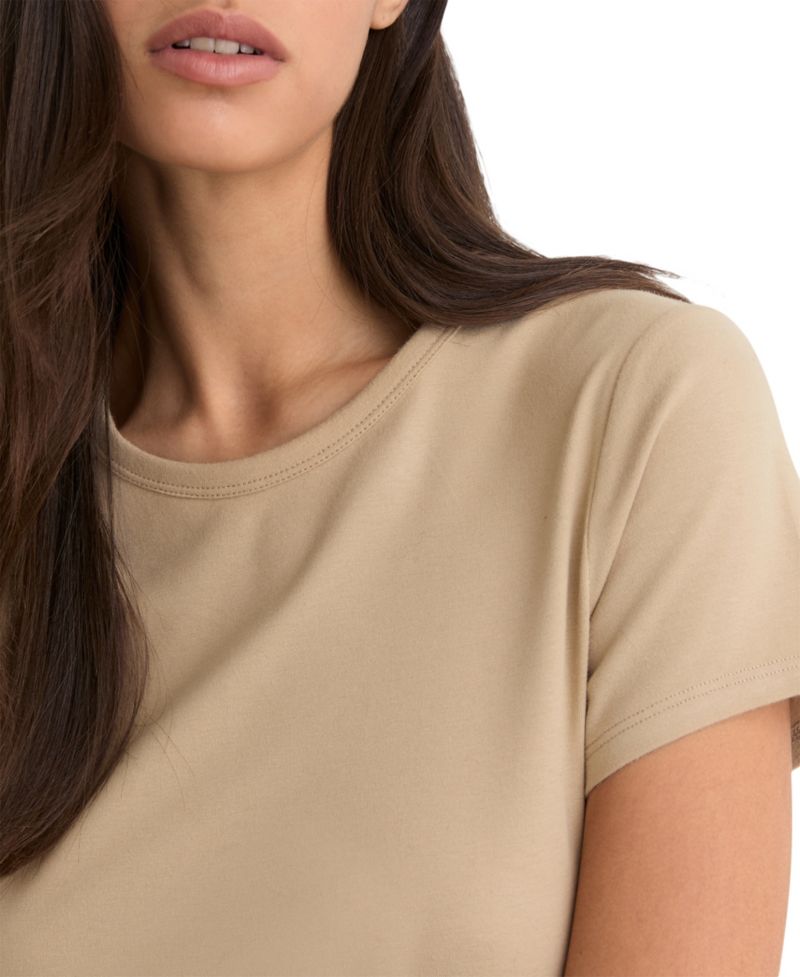 Women's Jolie Short-Sleeve Crewneck Cotton-Blend T-Shirt