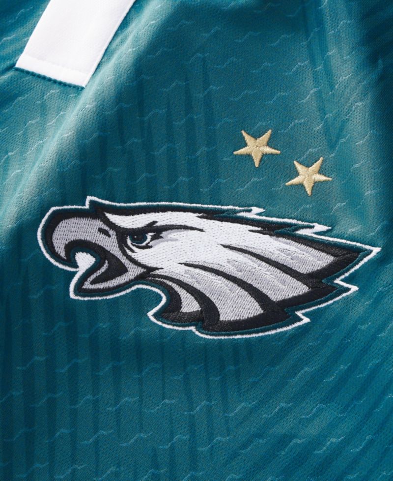 Men's Midnight Green Philadelphia Eagles Football x Football Collared Fan Jersey