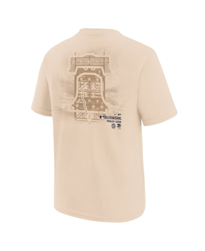 Big Boys and Girls Natural 2026 MLB All-Star Game Liberty Bell T-Shirt