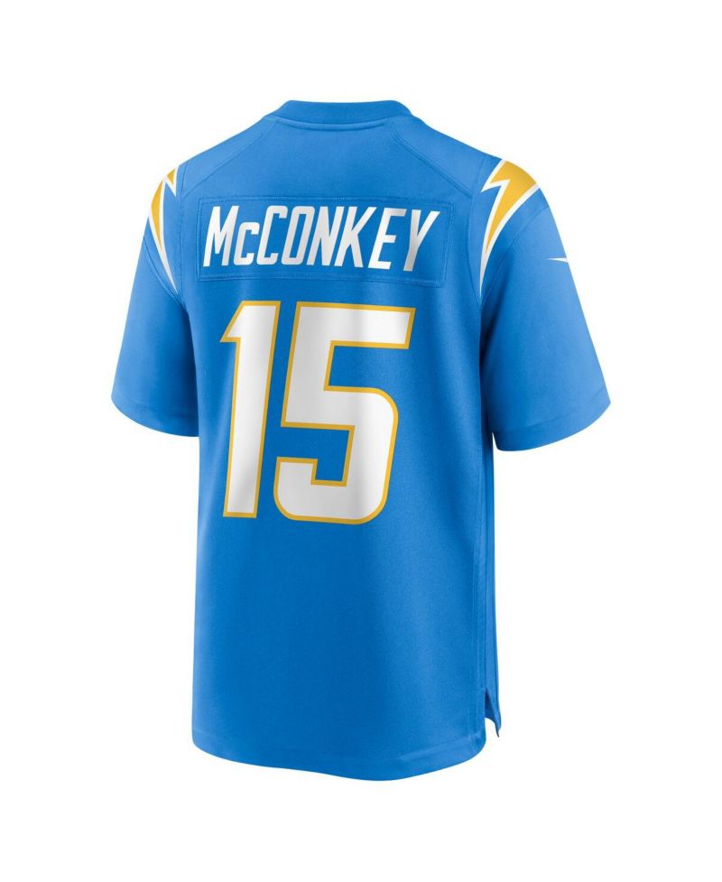 Men's Ladd McConkey Powder Blue Los Angeles Chargers Player Game Jersey