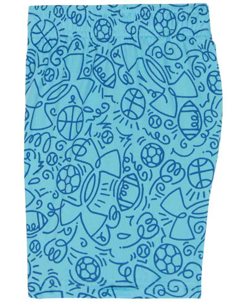 Boys' 2T-7 Crewneck T-Shirt and Printed Shorts, 2-Piece Set