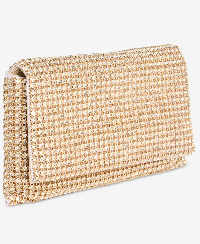 Prudence Small Diamond Mesh Crossbody