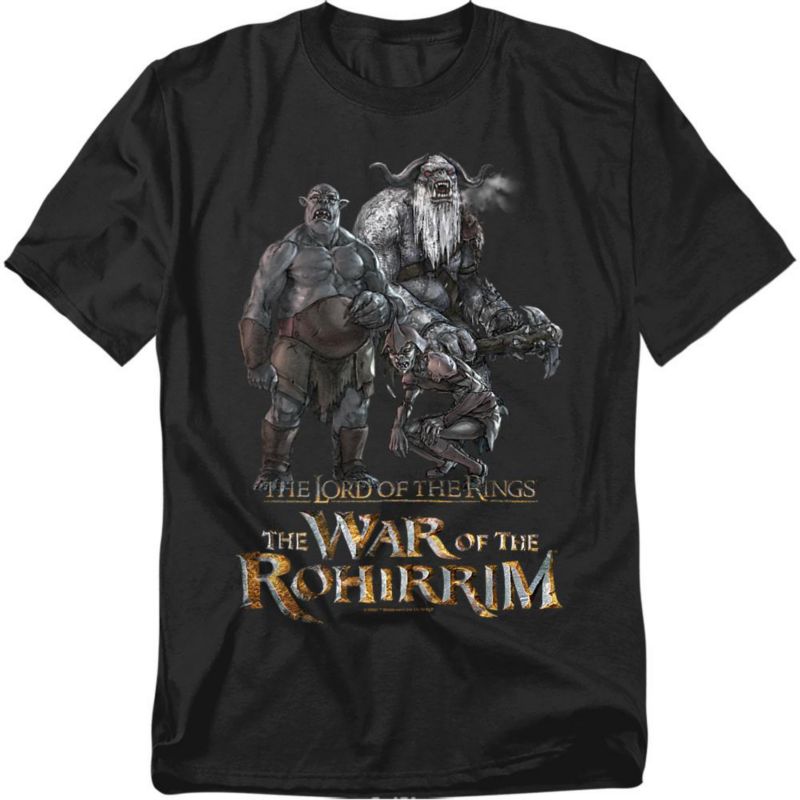 Men's War Of The Rohirrim Evil Trolls Band T-Shirt
