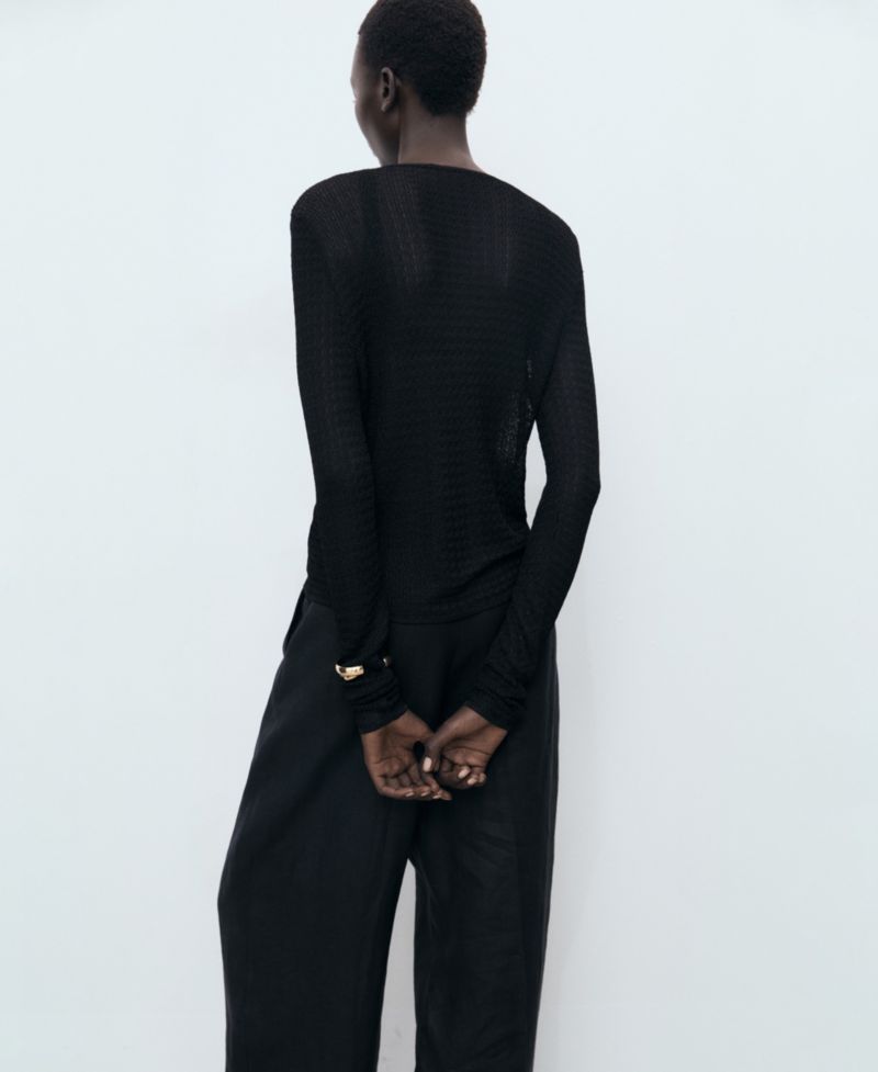 Women's Ties Knitted Cardigan