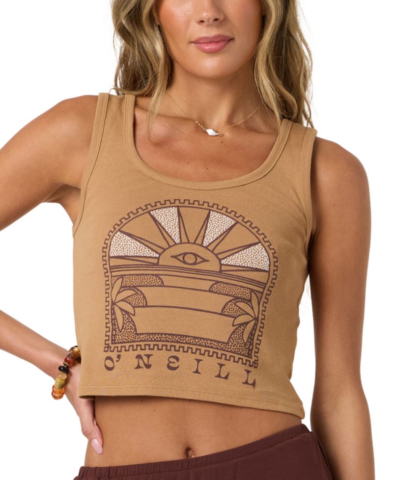 Women's Sun Eye ScoopNeck Graphic Tank